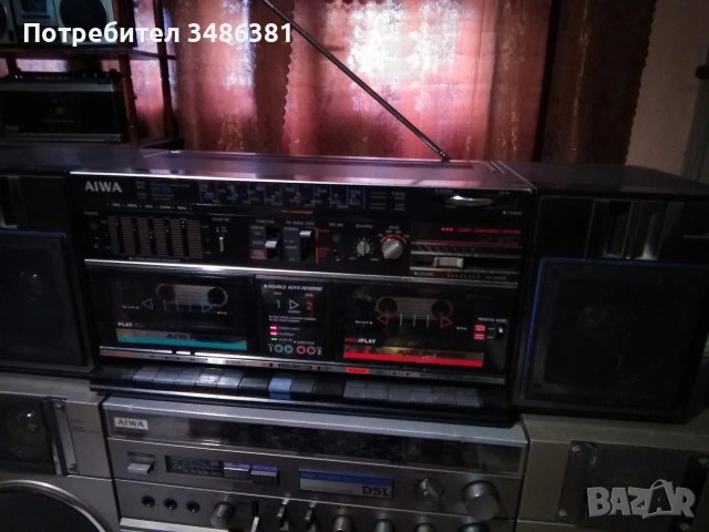 AIWA CA W 80 E, снимка 6 - Радиокасетофони, транзистори - 54166062