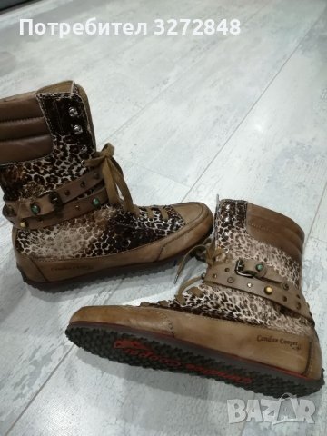 Италиански кецове естествена кожа Candice Cooper/ N:38, снимка 3 - Кецове - 38769630