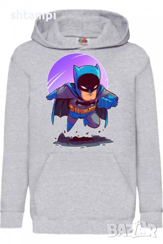 Детски Суитчър/Суитшърт DC Batman 1,Игра,Подарък,Изненада,Забавление,Рожден Ден, снимка 2 - Детски анцузи и суичери - 38317295