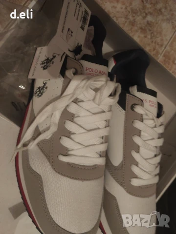 U.S.Polo ASSN Original Size 43 Мъжки сникърси с подарък, снимка 5 - Маратонки - 51200662
