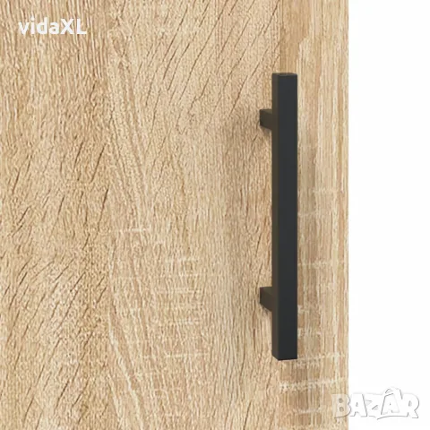vidaXL Висок шкаф, дъб сонома, 69,5x34x180 см, инженерно дърво, снимка 9 - Бюфети - 56146770