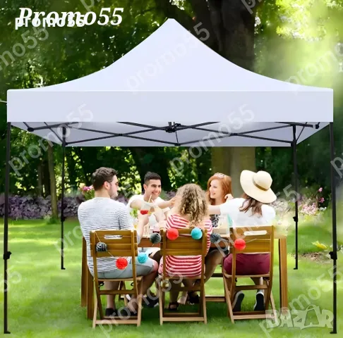 Шатра 3х3 с усилена консрукция и гумирано покривало, снимка 12 - Друго търговско оборудване - 49108879