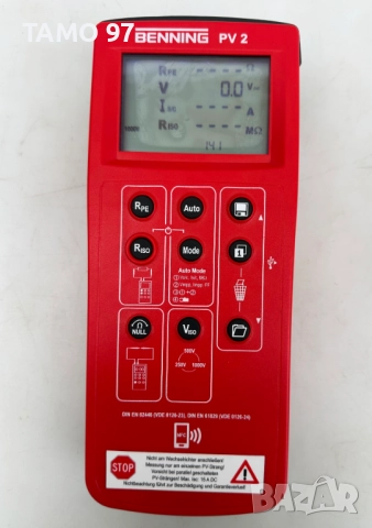 BENNiNG PV 2 + SUN 2 - Тестер и детектор за фотоволтаични системи като нови!, снимка 2 - Други инструменти - 52898773