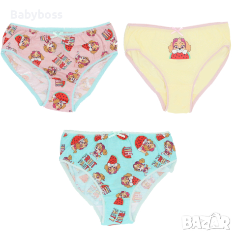 Бикини за момиче Пес Патрул - комплект от 3 бр., снимка 1