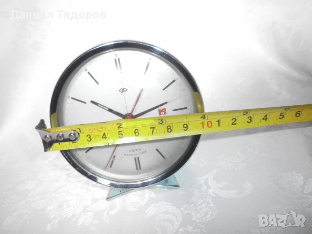 Стар Китайски Механичен Будилник - Работи и Звъни, снимка 11 - Колекции - 39007938