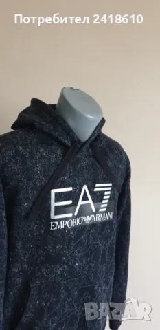Emporio Armani EA7 Hoodie Mens Size L/XL НОВО! ОРИГИНАЛ! Мъжки Суичър!, снимка 8 - Суичъри - 48214478