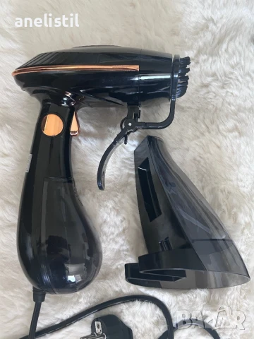 Нов уред за гладене с пара (стимер) - само тестван! Перфектен за бързо освежаване на дрехи!