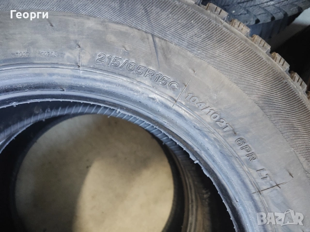 2бр.зимни гуми 215/65/15C Lassa, снимка 4 - Гуми и джанти - 54206774