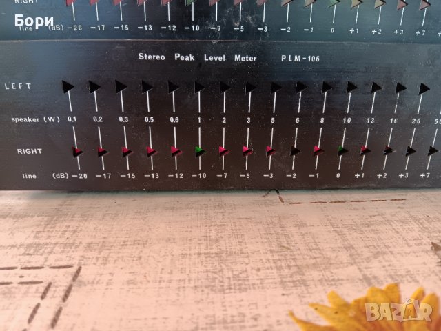 DYNAX PM 106/PLM-106 Stereo Wattmeter, снимка 4 - Ресийвъри, усилватели, смесителни пултове - 42247054