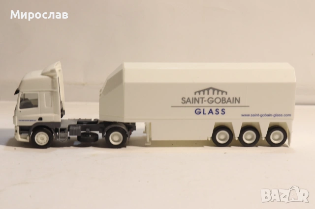 HERPA H0 1/87 DAF ПРЕВОЗ НА СТЪКЛО КАМИОН МОДЕЛ