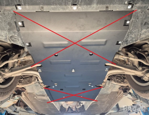 Метална кора под скоростна кутия Audi Q5 2017г +, снимка 7 - Аксесоари и консумативи - 51043855