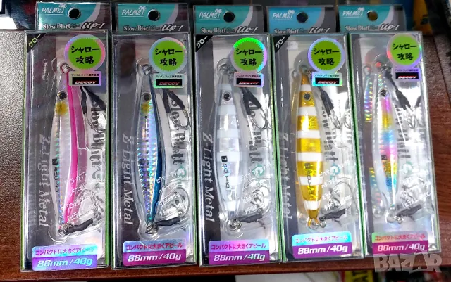 Джиг PALMS Slow Blatt Cast UP SCU-40/ Sinking, 88mm, 40g, снимка 1