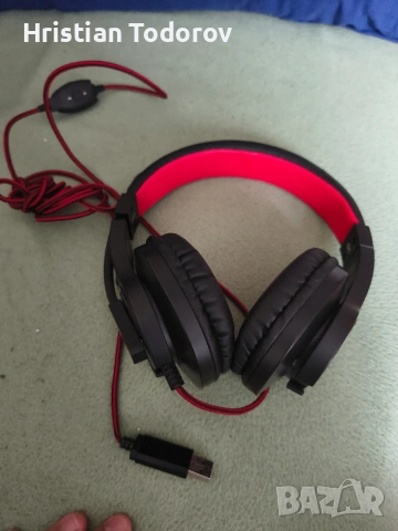 Слушалки с микрофон Hama HS-USB400, снимка 4 - Слушалки и портативни колонки - 54176972