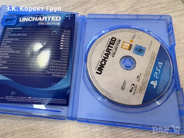 Uncharted Collection PlayStation HITS PS4, снимка 2 - Игри за PlayStation - 55739320