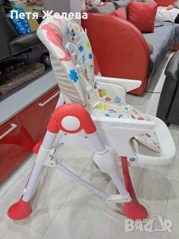 Детско столче за хранене Cangaroo Mint, снимка 4 - Столчета за хранене - 53036133