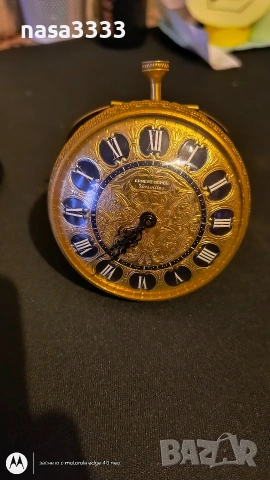 швейцарски будилник , снимка 11 - Антикварни и старинни предмети - 54258578