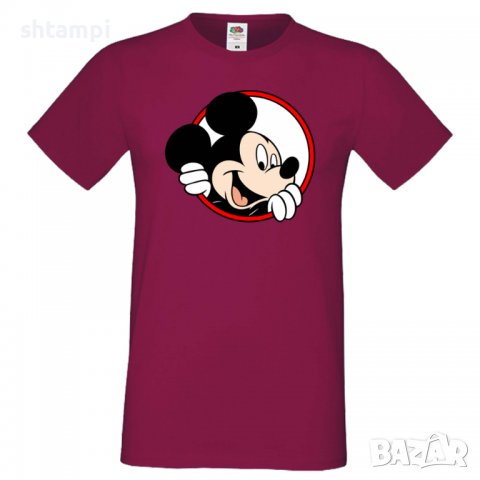 Мъжка тениска _Set for Couples Mickey 2 Подарък,Изненада,Рожден ден, снимка 3 - Тениски - 36578928
