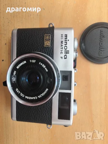 MINOLTA HI-MATIC F, снимка 4 - Фотоапарати - 49710250