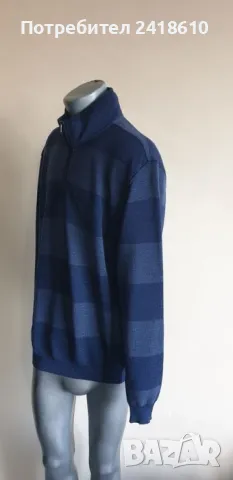 Paul & Shark Cool Touch Wool Cardigan Knitted Half Zip Mens Size XL ОРИГИНАЛ! Мъжка Вълнена Жилетка , снимка 8 - Пуловери - 49066668