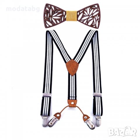 Комплект папийонка с тиранти за дете, снимка 2 - Други - 30527949