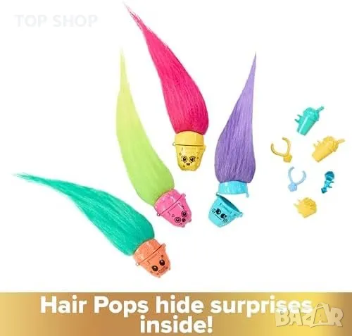 Нова DreamWorks Trolls Играчка с Кралица Попи + 25 Аксесоара, снимка 2 - Конструктори - 49956824