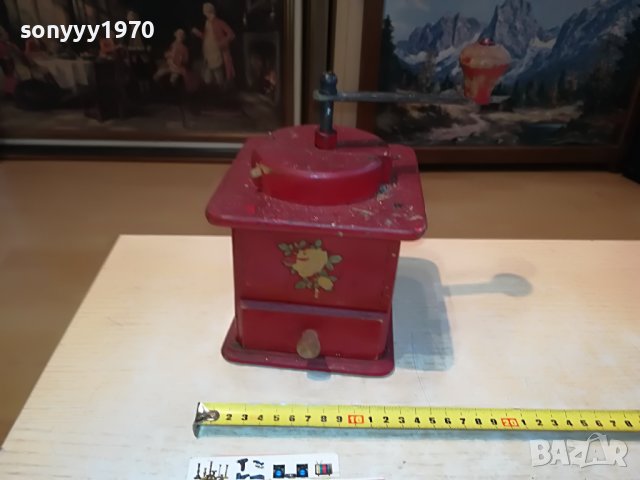 РЕТРО МЕЛНИЦА-ГОЛЯМА ОТ ГЕРМАНИЯ 2911221523, снимка 6 - Антикварни и старинни предмети - 38840152