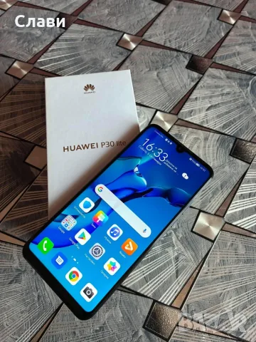 Huawei P30 Lite dark 128GB перфектен!!!