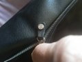 Guess мъжка чанта маркова за през рамо лаптоп естествена кожа -промазан плат 37х27х9см като нова, снимка 5
