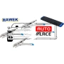 Комплект клещи чираци 4 броя HAWEK 5" / 6,5" / 7" / 10", снимка 3