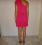 Нова розова рокля с едно рамо, снимка 10
