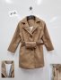 Стилно детско палто с дебела подплата, снимка 1 - Детски якета и елеци - 39024957