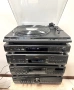 🔊Ретро аудио система - сет TECHNICS - усилвател, сд плеър, триглав дек и тунер🔊, снимка 6