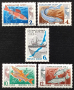 СССР, 1966 г. - пълна серия чисти марки, риби, 4*12