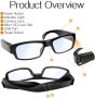Шпионска камера скрита в очила BANGLIN 32GB 1080P HD Spy Glasses Camera, снимка 8