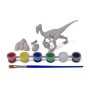 Фигурки на динозаври за оцветяване с боички, снимка 4