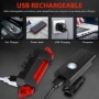 LED Комплект за велосипед, Фар и Стоп Светлина - 800mAh/USB порт., снимка 6