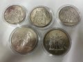 Сребърни монети Херкулес 10 и 50 francs, снимка 3