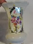 Руска порцеланова ваза с цветя, позлата и перлен ефект Коростенский фарфор , снимка 4