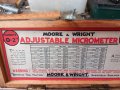 Регулируем  Англииски  Микрометър  MOORE & WRIGHT, снимка 3