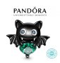 Талисман Pandora Пандора сребро 925 Baby Bat Halloween. Колекция Amélie, снимка 1 - Гривни - 42381126