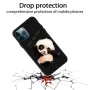 Силиконов калъф Cute Panda за iPhone 13 Pro, Черен Мат, снимка 2