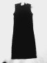 Черна рокля плетиво, размер М, снимка 1 - Рокли - 42765236