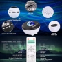 Многофункционален 6 в 1 Звезден проектор Aurora Borealis, снимка 8