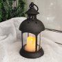 4139 Декоративен фенер Led лампа с реалистична свещ, снимка 4