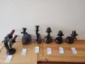 Стари стенни лампи от ковано желязо , снимка 8