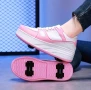 Детски маратонки с колелца, светещи обувки с колела, ролери, Heelys - НОВИ - Различна номерацив, снимка 6