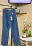 Дамски дънки в тъмно син деним, снимка 2