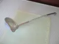Черпак стар от алуминий за сервиране с улей за наливане, снимка 9