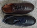 Обувки, естествена кожа, кафяви и сини, код 5/78, снимка 4