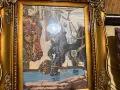 Гоблен коне на водопой, снимка 2